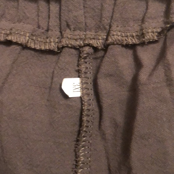 Fashion Concept WOMENS Grey Sheer Wide Leg Pants - Picture 3 of 4